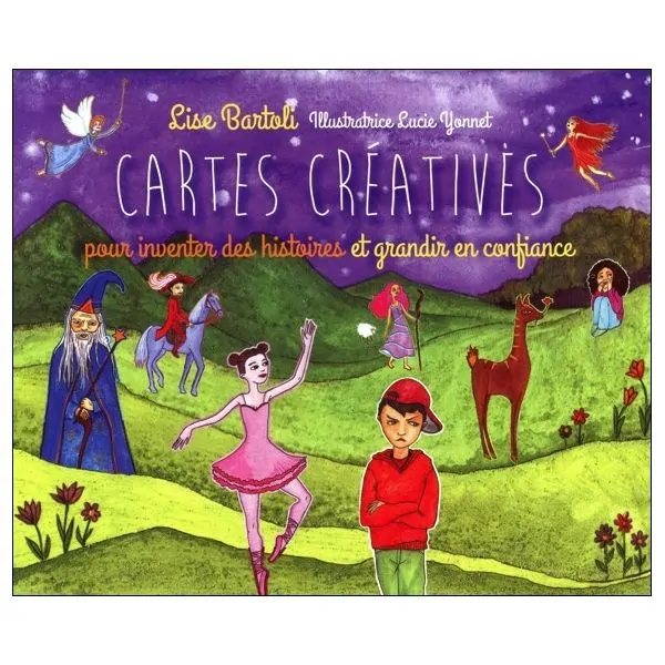 Cartes créatives pour inventer des histoires et grandir en confiance couverture | Dans les Yeux de Gaïa