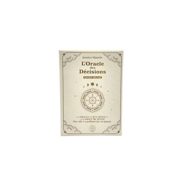 L'Oracle des décisions - couverture | Dans les Yeux de Gaïa