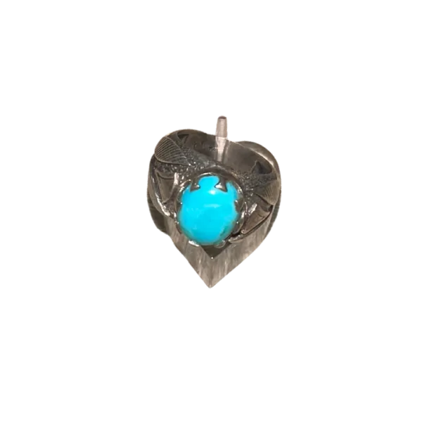 Bague en Turquoise d'Arizona  BTQ5 - Argent 925 | Dans Les Yeux de Gaïa