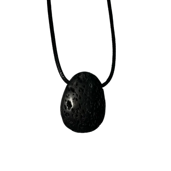 Cabochon en pierre de lave  - Ancrage | dans les yeux de Gaïa