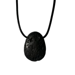 Cabochon en pierre de lave