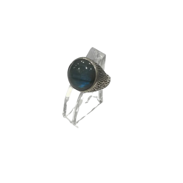 Bague Labradorite en Argent 925 BLB4 - protection | Dans les yeux de Gaïa