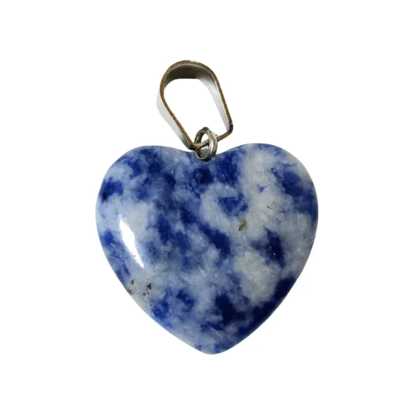 Petit pendentif en sodalite - communication | Dans les yeux de Gaïa