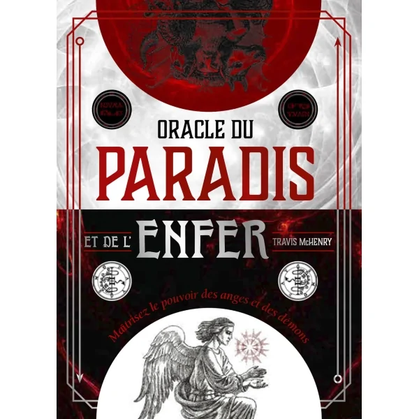 Oracle du paradis et de l'enfer - ange | Dans les yeux de Gaïa
