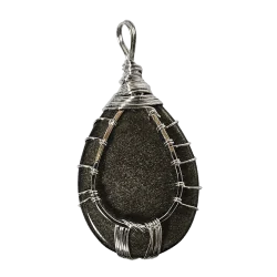 Pendentif goutte en...