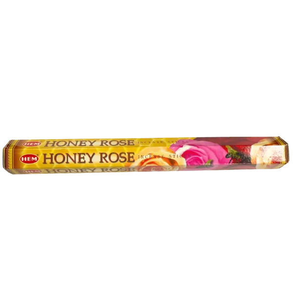 Encens HEM Miel Rose - Intuition | Dans les yeux de Gaïa