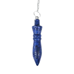Pendule Thot Lapis Lazuli 🔵 – Intuition | Dans les Yeux de Gaïa