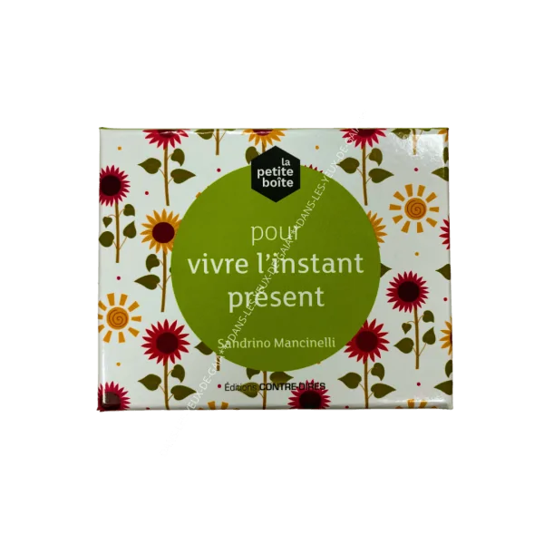 La petite boite pour vivre l'instant présent - bonheur | Dans les yeux de Gaïa