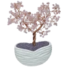 🌸 Arbre de vie quartz rose & améthyste – amour| Dans les Yeux de Gaïa