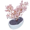 🌸 Arbre de vie quartz rose & améthyste – énergie | Dans les Yeux de Gaïa