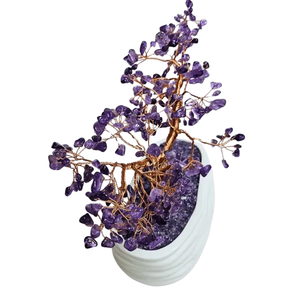🌿 Arbre de vie en améthyste –  sérénité| Dans les Yeux de Gaïa
