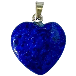 Petit pendentif coeur en Lapis Lazuli -  Confiance | Dans les Yeux de Gaïa