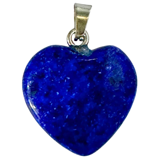 Petit pendentif coeur en Lapis Lazuli -  Confiance | Dans les Yeux de Gaïa