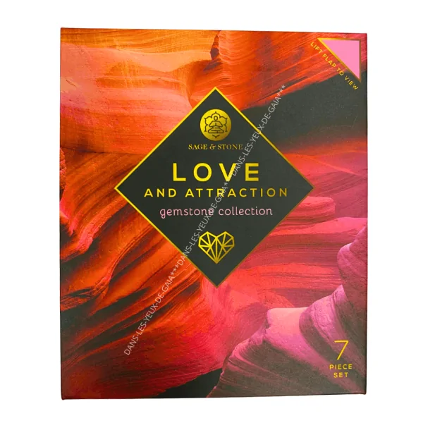 Love and attraction gemstone collection - Amour | Dans les yeux de Gaïa