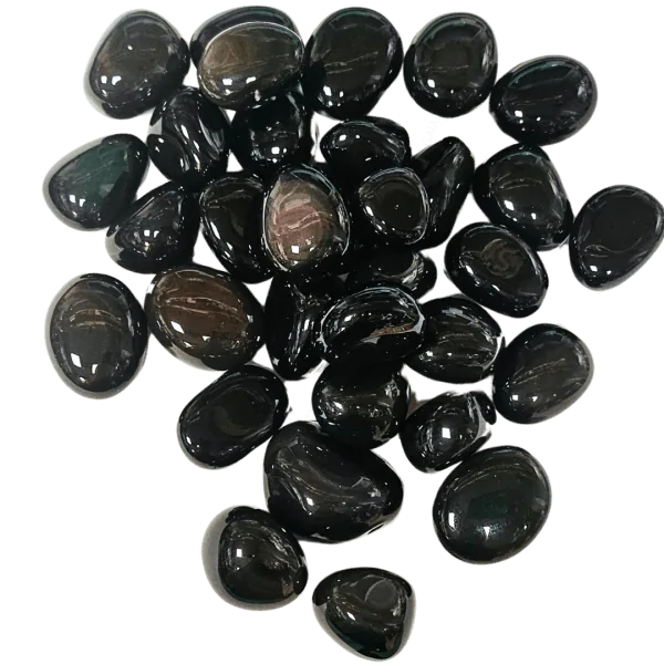 Pierre roulée Obsidienne Oeil Céleste Haute Qualité | lithothérapie