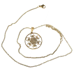 Collier Métatron en métal...