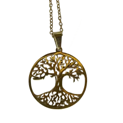 🌳 Collier Arbre de Vie –  Ancrage | Dans les Yeux de Gaïa