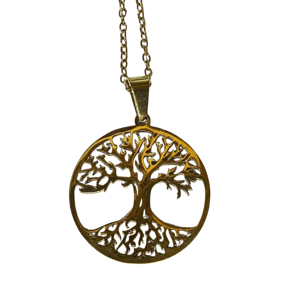🌳 Collier Arbre de Vie –  Ancrage | Dans les Yeux de Gaïa