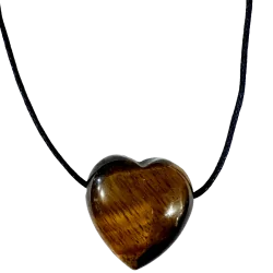 Cabochon coeur en Oeil de...