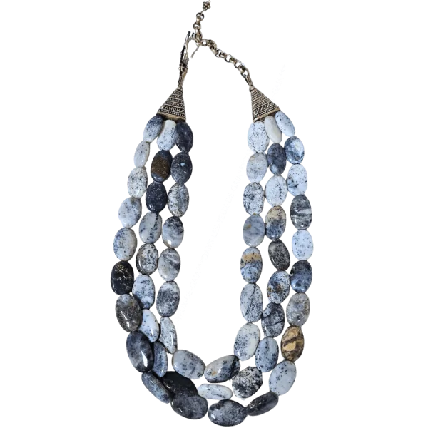 🌿Collier en Agate Dendritique AMOK Paris -  Pièce Unique| Dans les Yeux de Gaïa