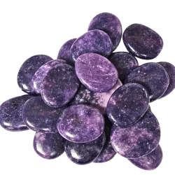 💜 Galet en Lépidolite – Calme| Dans les Yeux de Gaïa