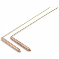 Baguettes De Sourcier En Laiton Et Cuivre – Radiesthésie, Géobiologie, Détection Énergétique | Dans les Yeux de Gaïa