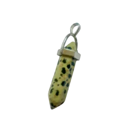 Pendentif pointe en Jaspe...