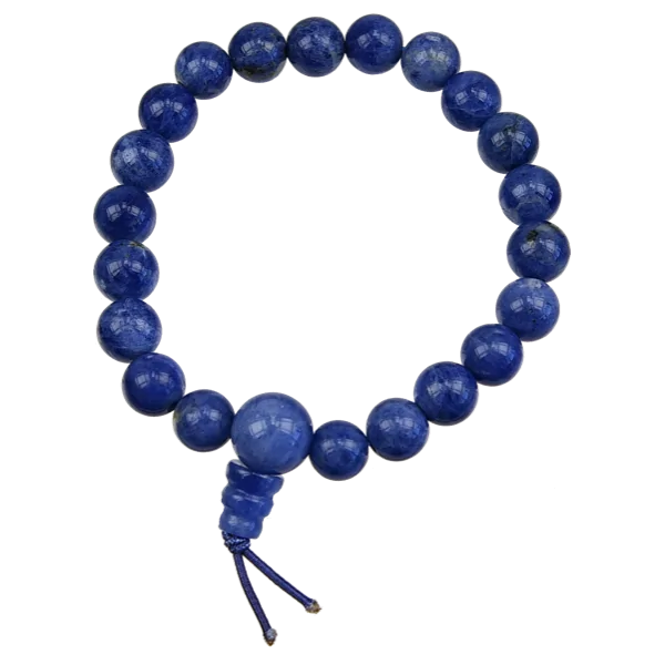 Bracelet mala tibétain - Sodalite | Dans les Yeux de Gaïa