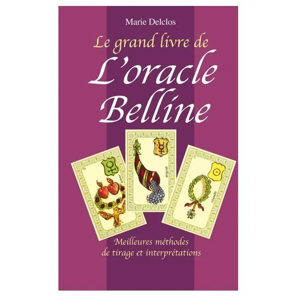 Grand livre de l'oracle Belline - Vue de face | Dans les Yeux de Gaïa
