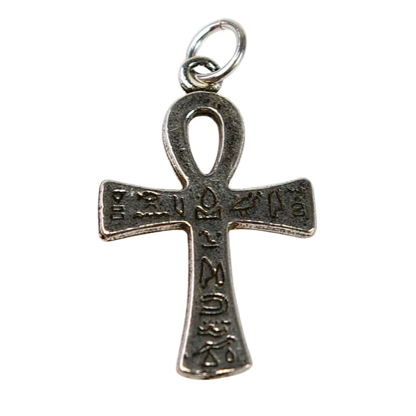 Croix Ankh argentée 1