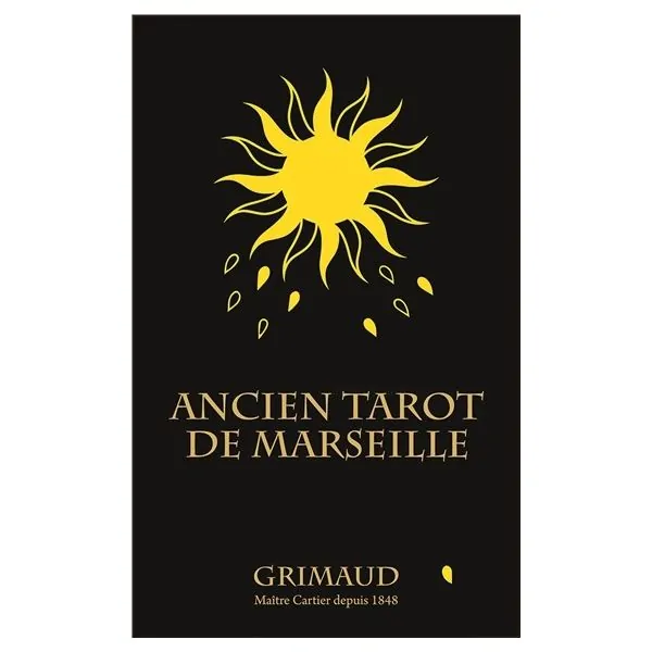 Coffret luxe or Ancien Tarot de Marseille
