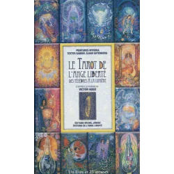 Le Tarot de l'Ange Liberté (Livre+Jeu) - Samuel Djian Gutemberg - Myrrha -  Couverture 2| Dans les Yeux de Gaïa