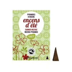 Pyramide d'Encens d'été | Encens Traditionnels | Dans les yeux de Gaïa