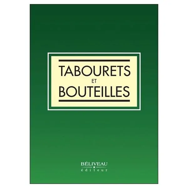 Tabourets et bouteilles