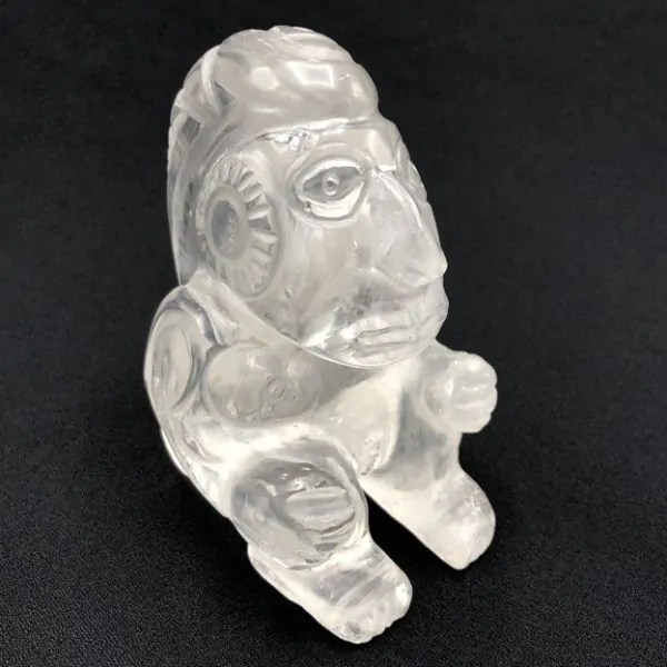 Figurine "Pachamama" en Cristal de Roche | Dans les yeux de Gaïa