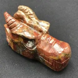 Tête de Dragon en Jaspe TD176