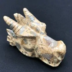 Tête de Dragon en Jaspe TD190