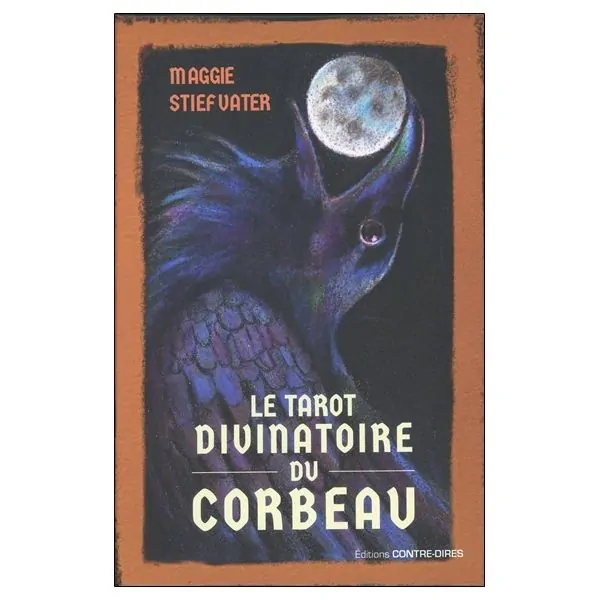 Le tarot divinatoire du corbeau - Coffret de face | Dans les Yeux de Gaïa