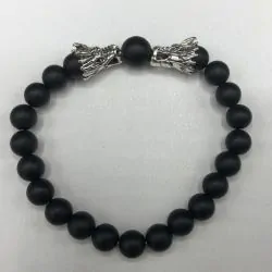 Bracelet Dragon Onyx Matte