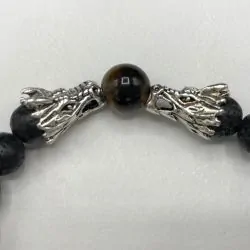 Bracelet Dragon Lave Oeil...