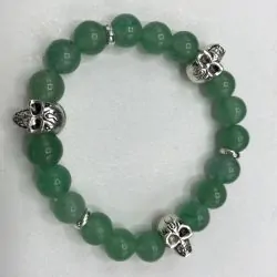 Bracelet Crânes Aventurine