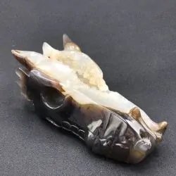 Tête de Dragon en Agate TD228