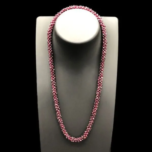 Collier Grenat | Bijoux pierre | Dans les yeux de Gaïa
