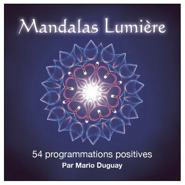 Mandalas Lumière - 54 programmations positives 
