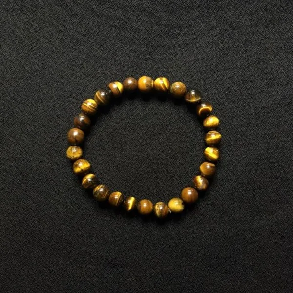 Bracelet en Oeil de Tigre | Dans les Yeux de Gaia
