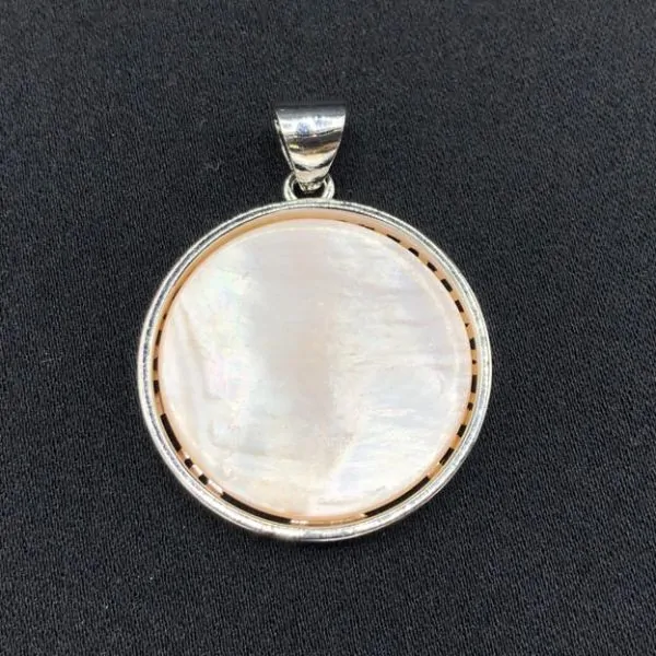 Pendentif Arbre de Vie Nacre | Pendentifs en Minéraux | Dans les yeux de Gaïa