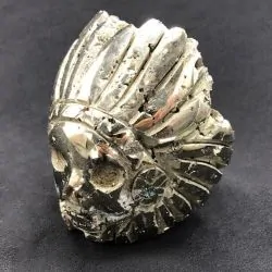Crâne Indien Pyrite CPy5