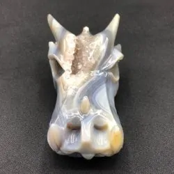 Tête de Dragon Agate -2| Dragons en Minéraux | Dans les yeux de Gaïa