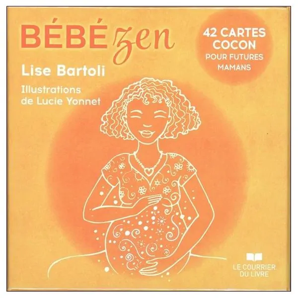 Bébé zen - 42 cartes cocon pour futures mamans - Coffret - vue de face | Dans les Yeux de Gaia