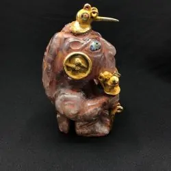 Chaman en améthyste